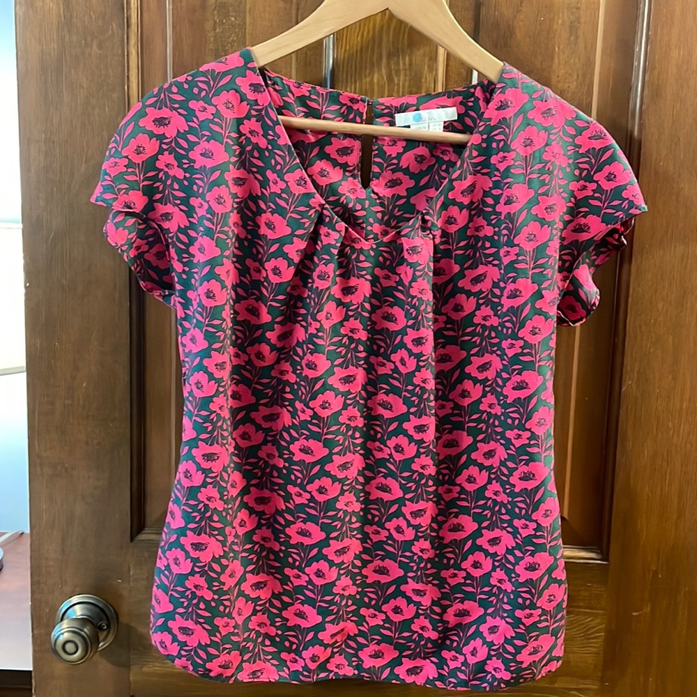 Boden silk blend top size 6